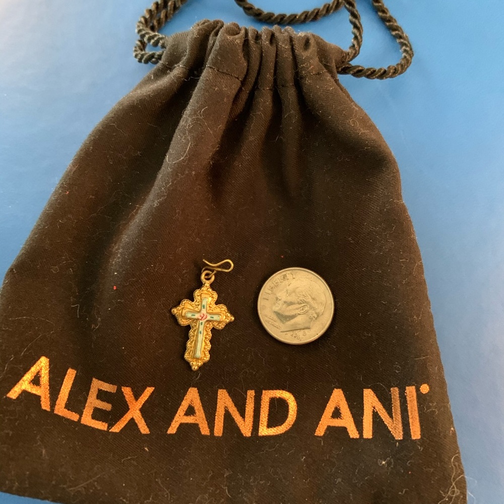 Alex and Ani Cross Charm Pendant